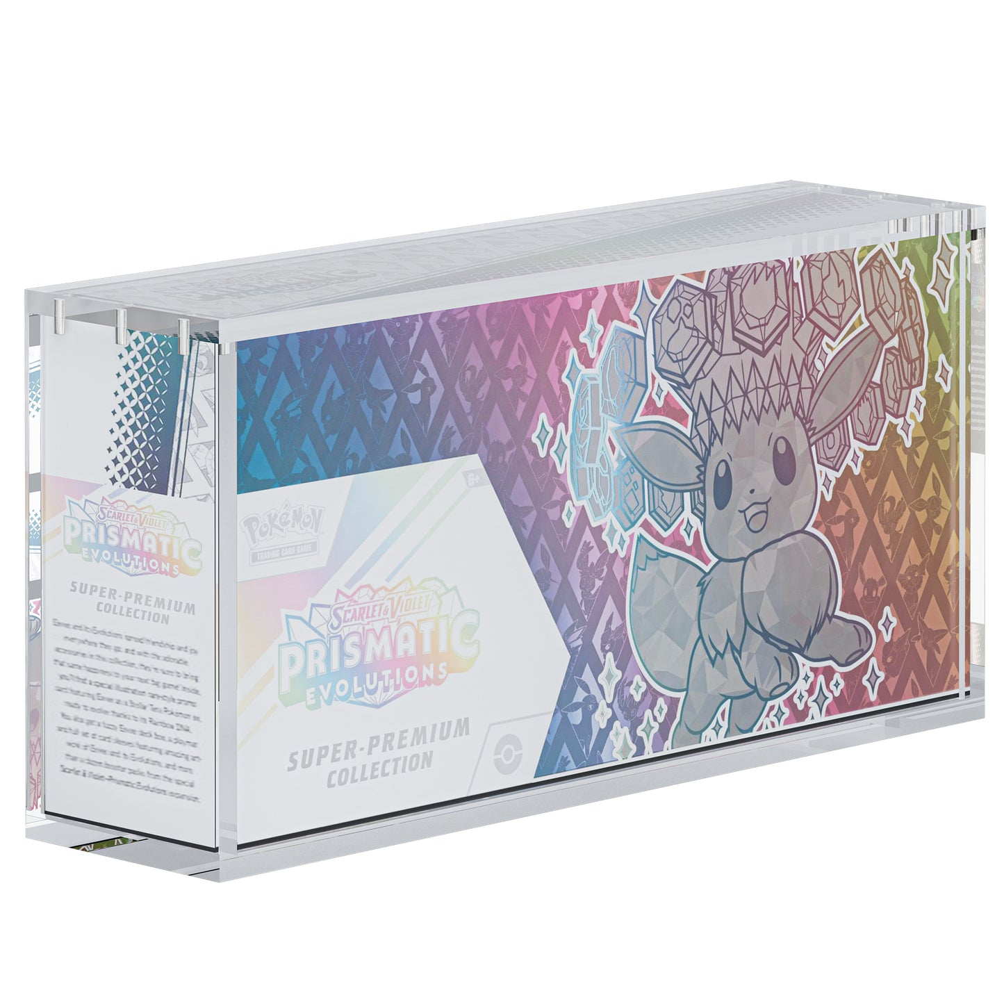Prismatic Evolutions SPC Acrylic Case