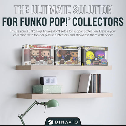 Funko Pop 2 Pack 0.7mm Premium Soft Protector (5 Pack)