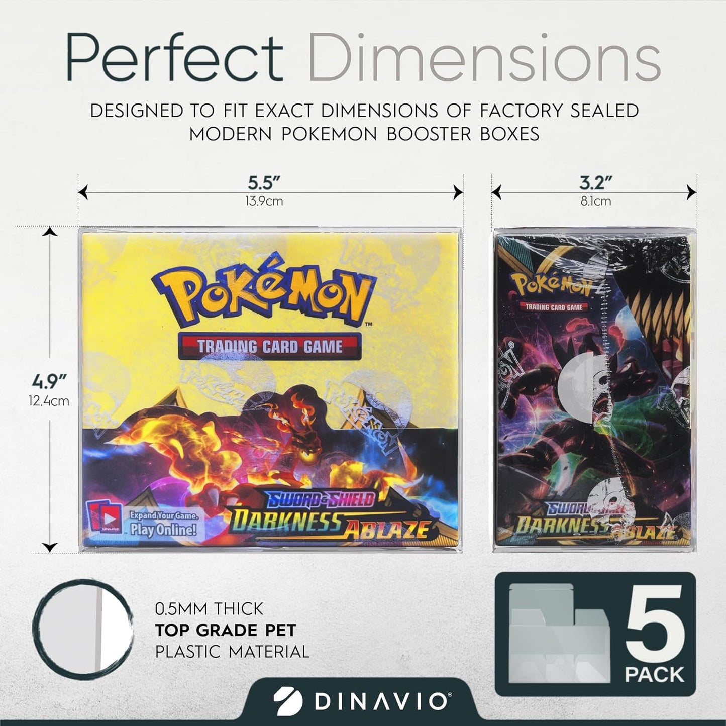 Pokemon Booster Box Soft Protectors