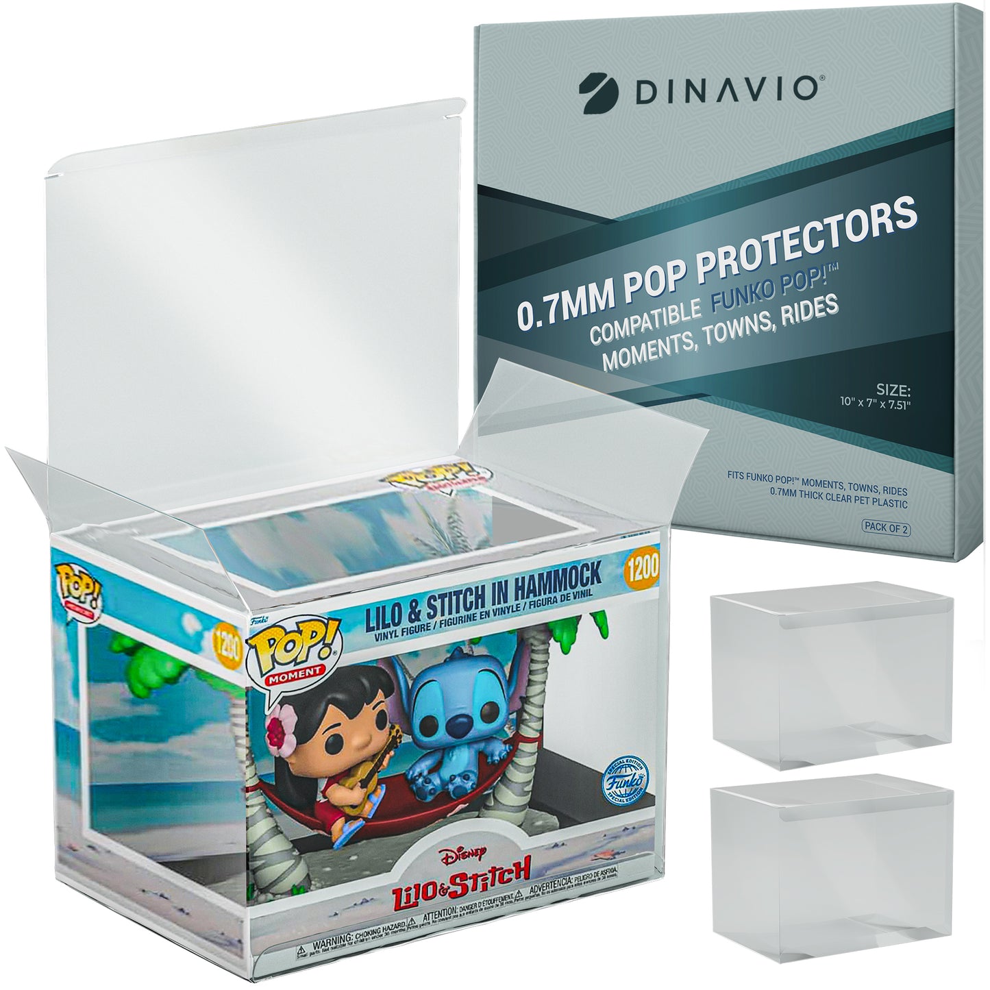 Funko Pop Moment 0.7mm Premium Soft Protector (2 Pack)
