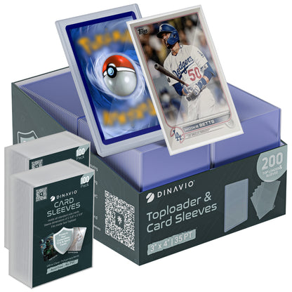 Top Loaders + Sleeves Bundle