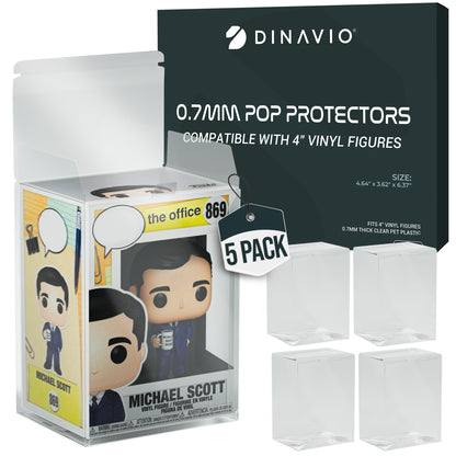 Funko Pop 4inch 0.7mm Premium Soft Protectors