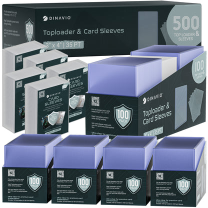 Top Loaders + Sleeves Bundle