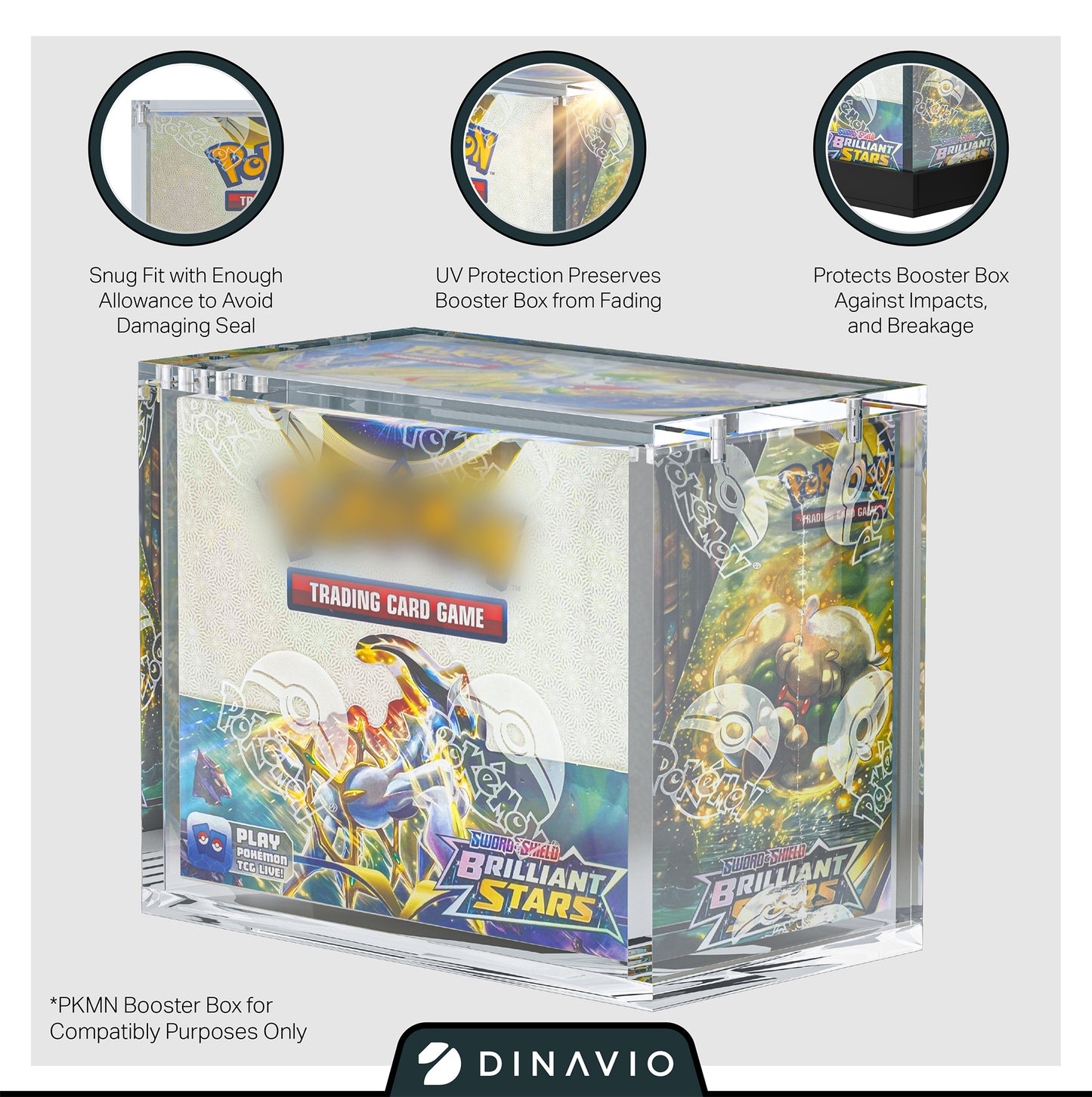 Pokemon Booster Case (Stackable)
