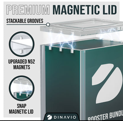 3Pack Booster Bundle Acrylic Cases (Stackable)
