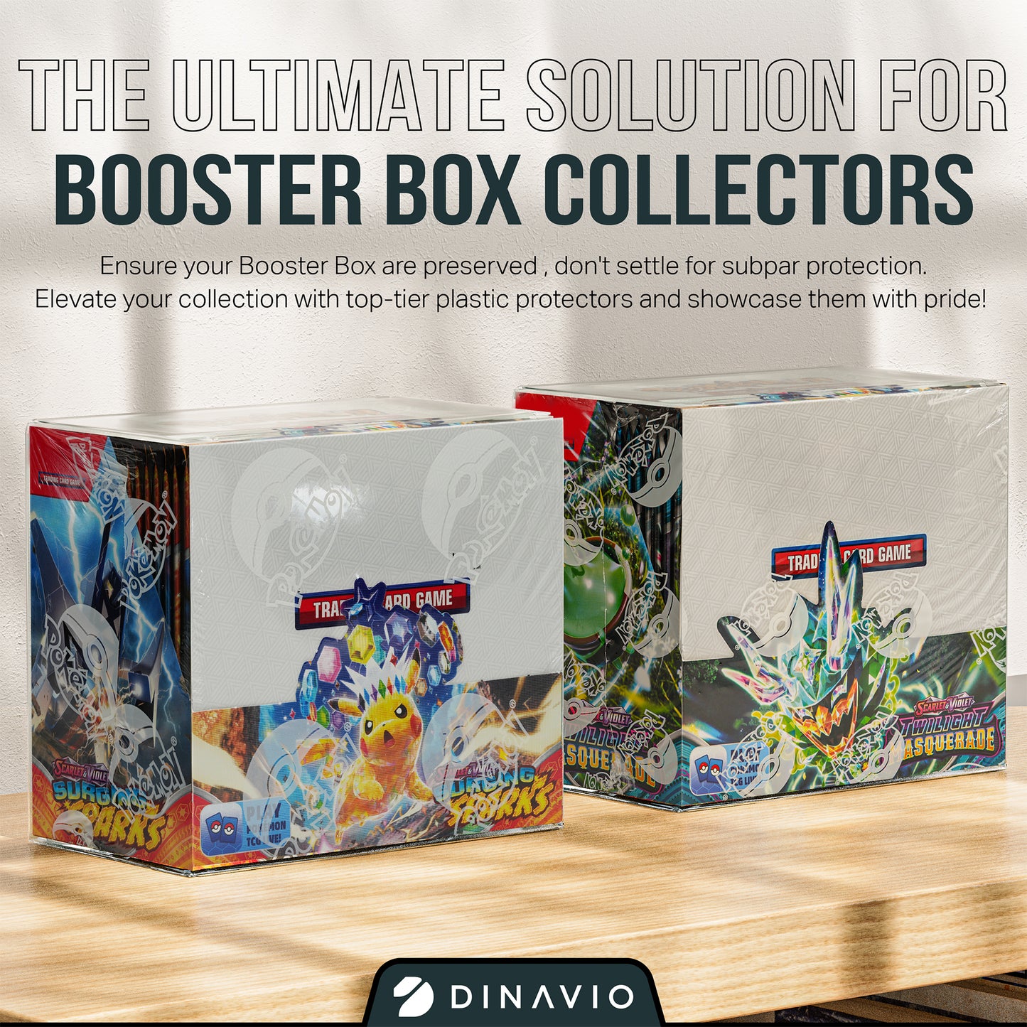 Pokemon Booster Box Soft Protectors