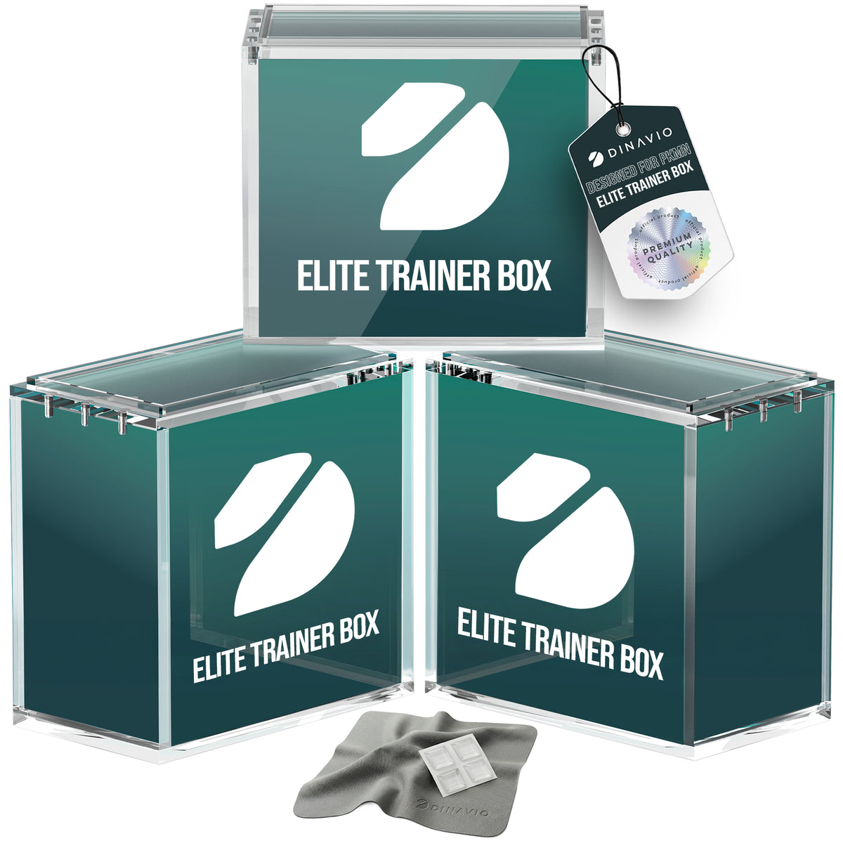 Pokémon Elite Trainer Box Acrylic Case - Stackable Case - ETB Case Pokémon Elite Trainer Box Acrylic Case - Stackable Case - ETB Case