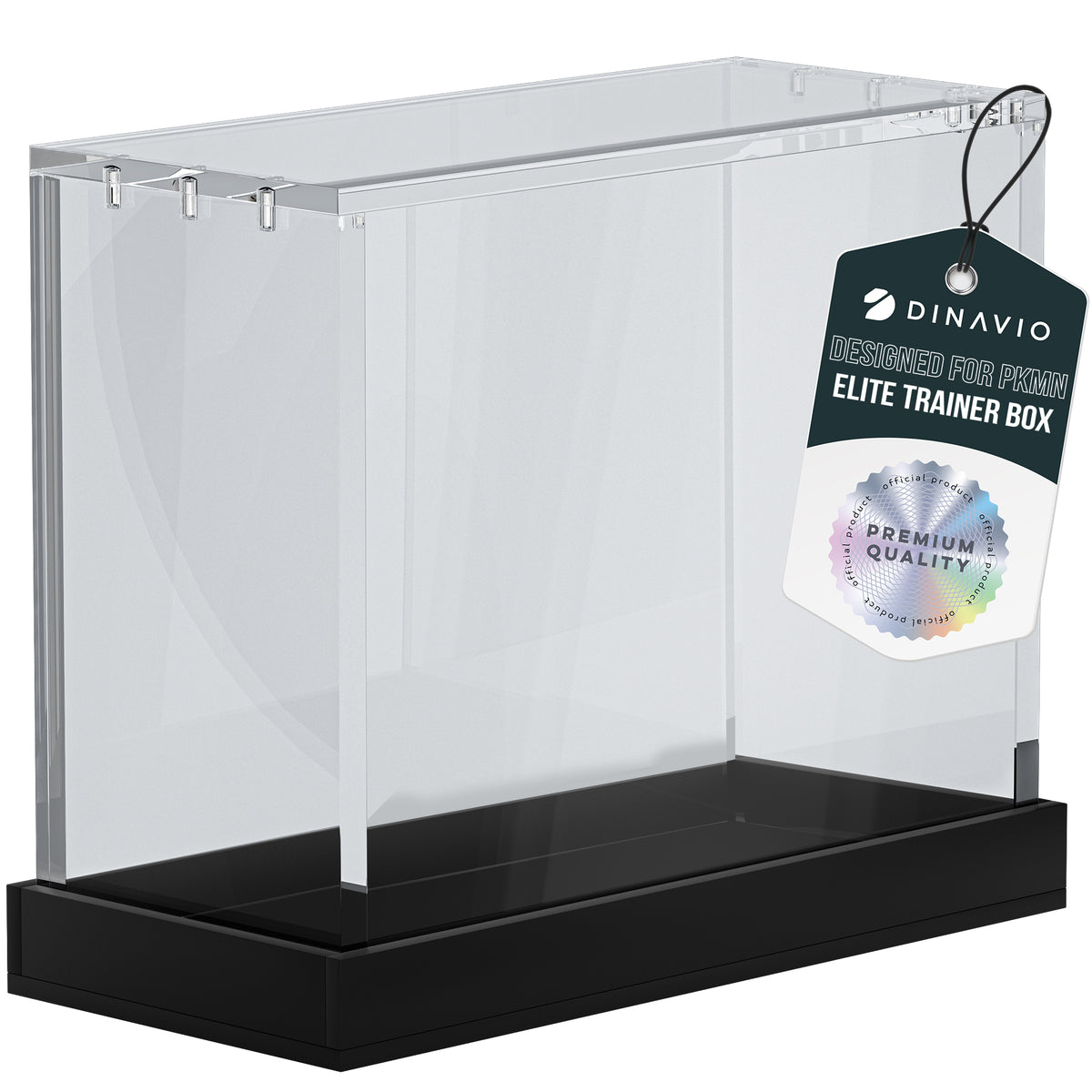 Dinavio Standard Acrylic ETB Display Case with solid base