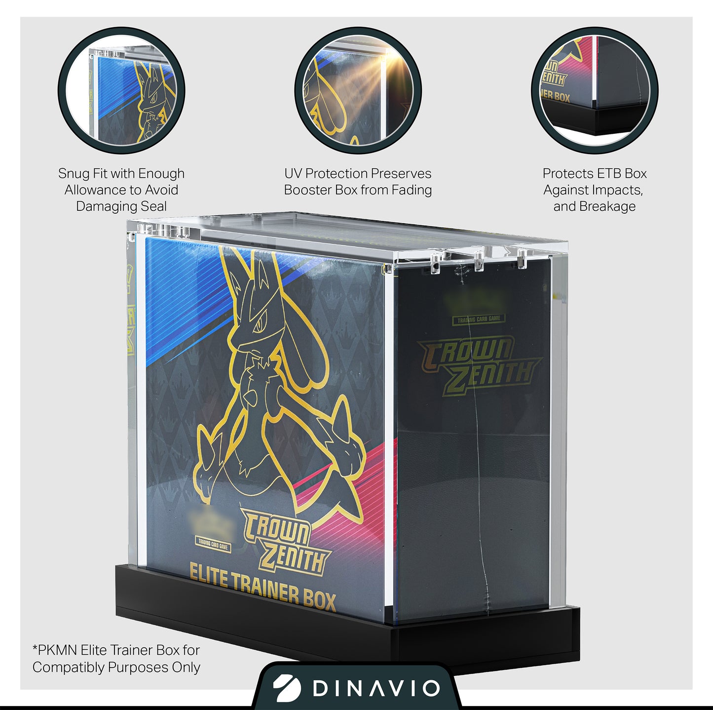 Pokemon Elite Trainer Box Case