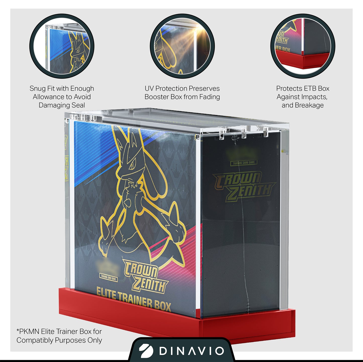 Pokemon Elite Trainer Box Case