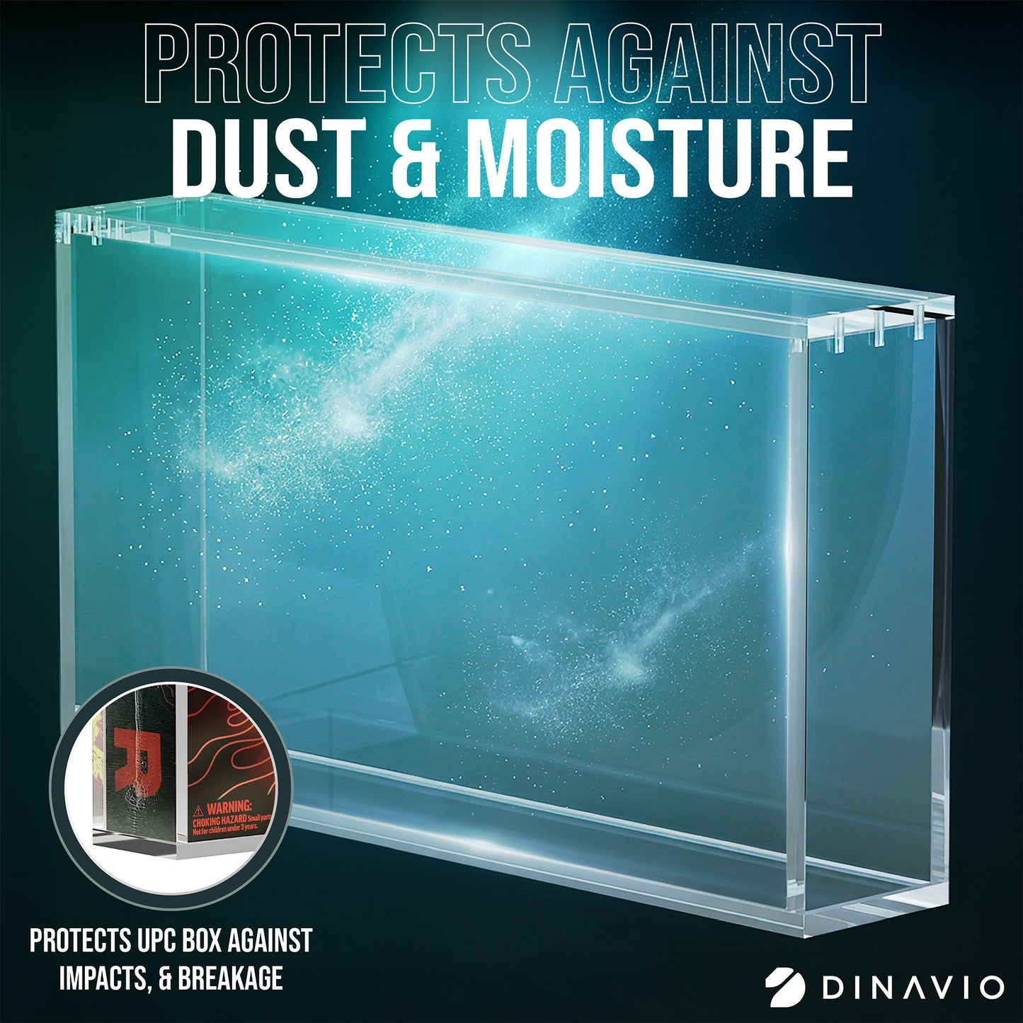 Moltres ex UPC Acrylic Case