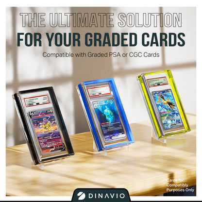 PSA / CGC / TAG Graded Card Acrylic Case – Dinavio Crafthouse