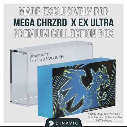 Mega Charizard X ex UPC Acrylic Case