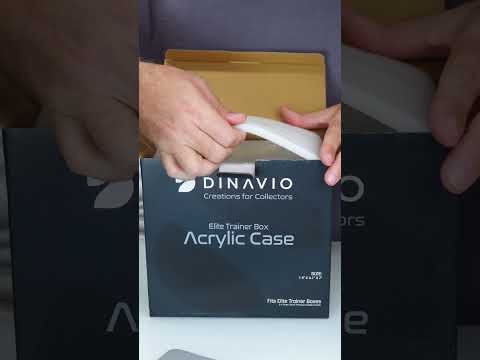 Unboxing video of the Dinavio Acrylic Case for ETB Elite Trainer Box 30th anniversary 