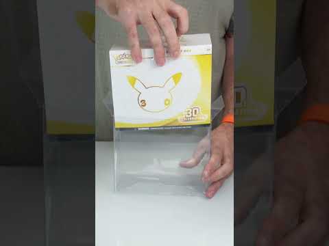 Dinavio Soft Protector for your 30th Anniversary Elite Trainer Box pokemon etb elite trainer box